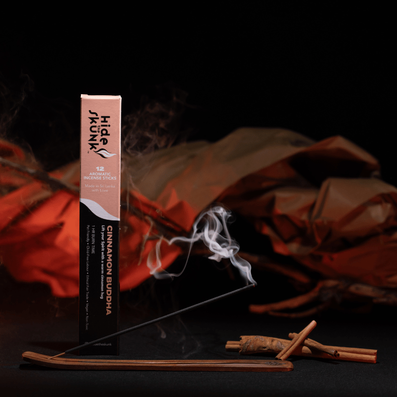 Cinnamon Buddha Incense Sticks – Hide the Skunk