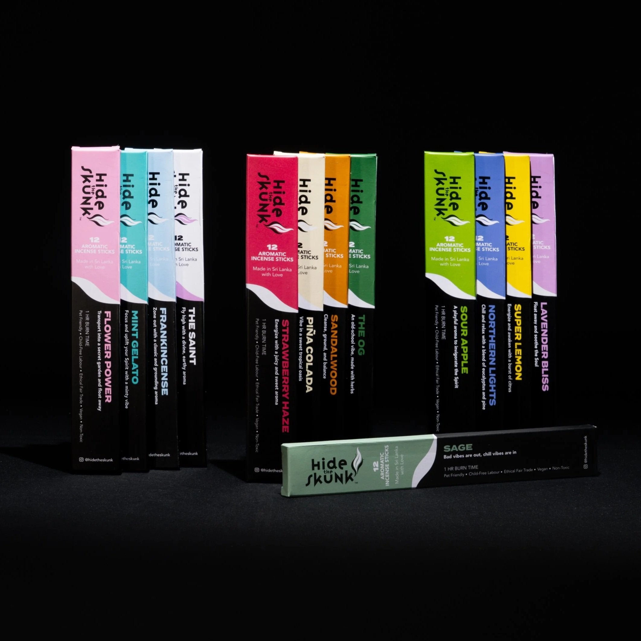 Incense Bundle — Starter (4 Packs) or Baker's Dozen (13 Packs)